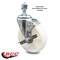 Service Caster 5 Inch Nylon Wheel Swivel 1/2 Inch Threaded Stem Caster with Brake SCC-TS20S514-NYS-TLB-121315 - alternate 3